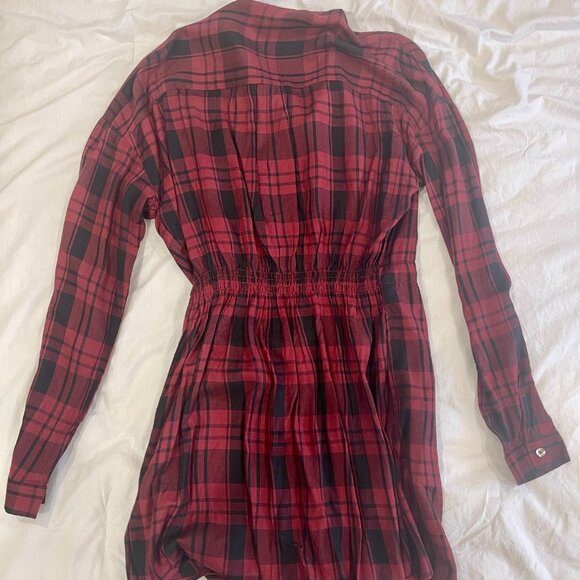 Guess Francesca Plaid Shirtdress - Picture 2 of 2